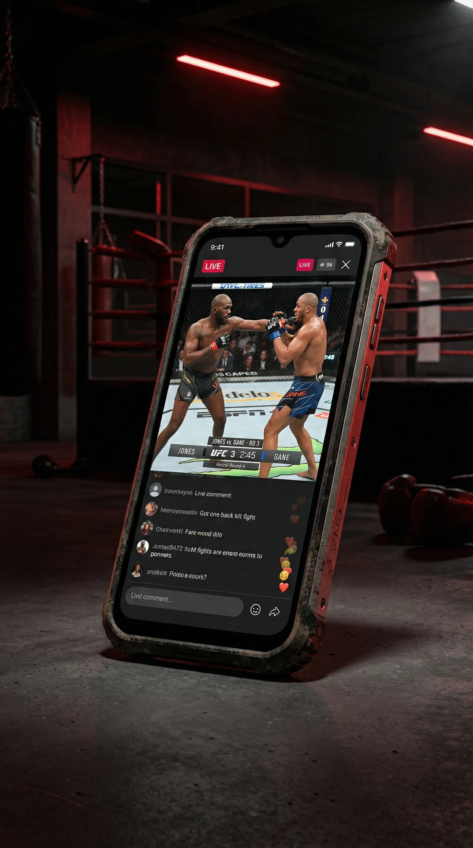 什么是烤箱预热 移动端APP格斗直播界面
